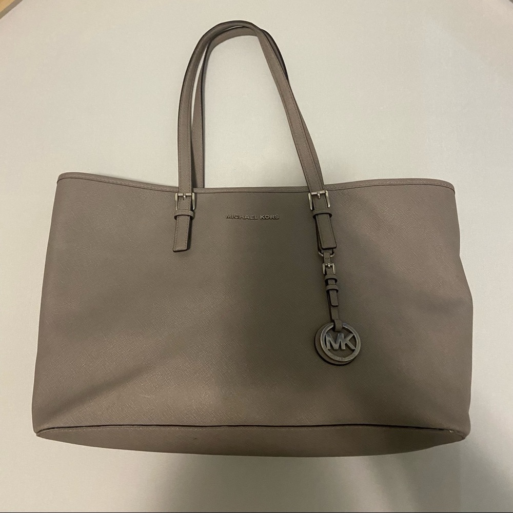Michael Kors Leather Tote bag - Light grey